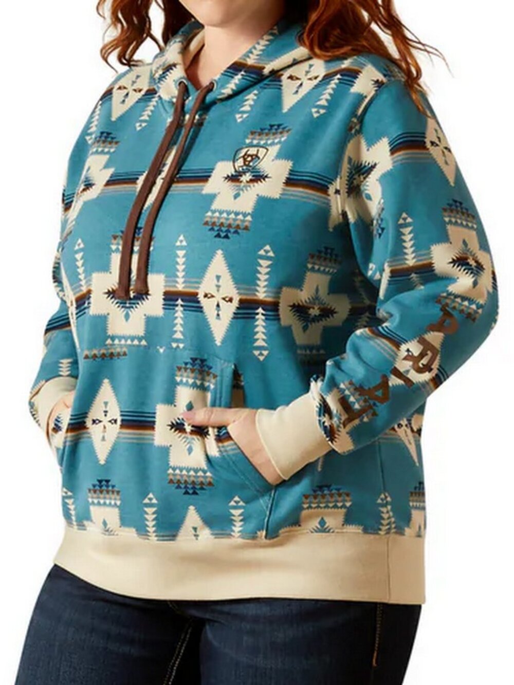 Ariat Agave Southwest Logo 2.0 Printed Hoodie